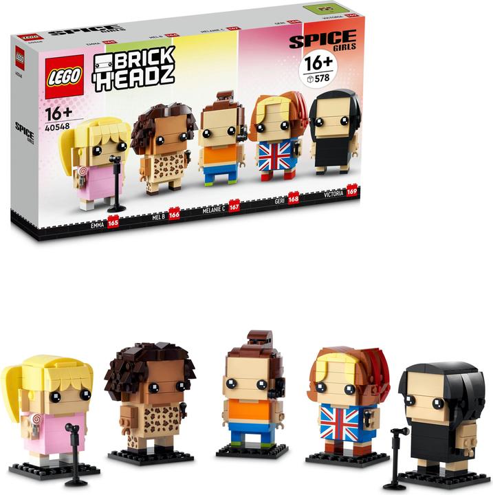 Image du produit LEGO BrickHeadz Hommage aux Spice Girls 40548 (40548, LEGO Brickheadz, LEGO difficiles à trouver)