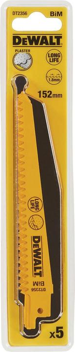 Produktbild DeWalt DT2356QZ Saebelsaegeblatt BIM Putz 152mm 152Stk