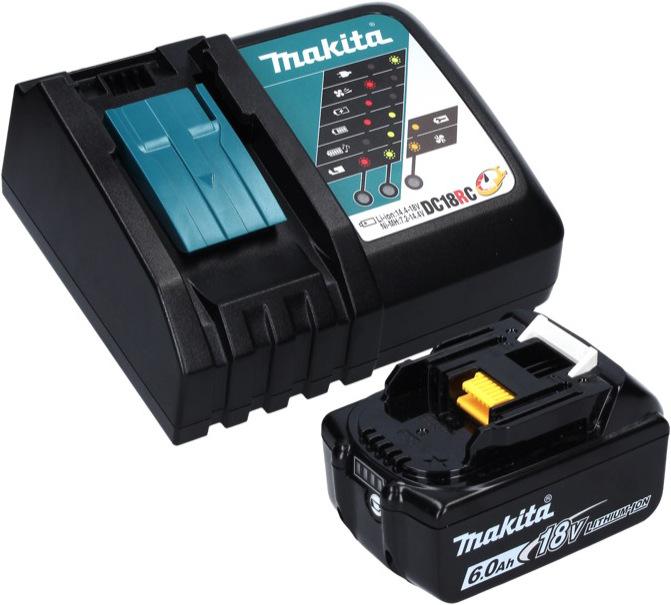 Produktbild Makita DPB 183 RG1 Akku Bandsäge 18 V 66 mm Brushless + 1x Akku 6,0 Ah + Ladegerät
