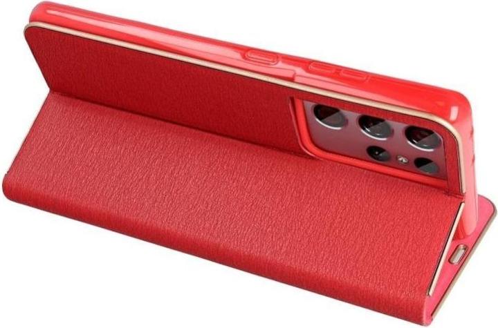 Image du produit Partner Telecom Book case OEM LUNA Book Gold for HUAWEI P Smart 2019 red (Huawei P Smart+ (2019))
