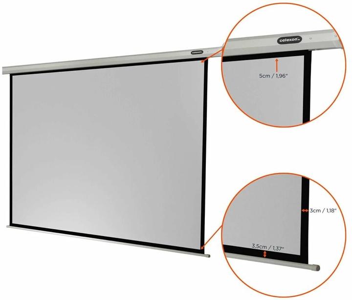 Produktbild Celexon Motor Economy, Leinwand, 4:3 (108.27", 4:3)