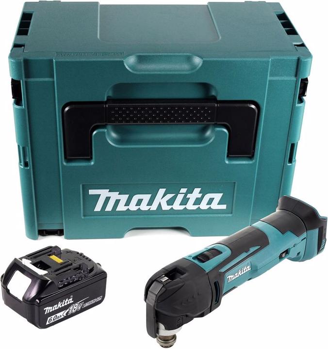 Produktbild Makita DTM 51 G1J Akku Oszillierer 18 V + 1x Akku 6,0 Ah + Makpac - ohne Ladegerät