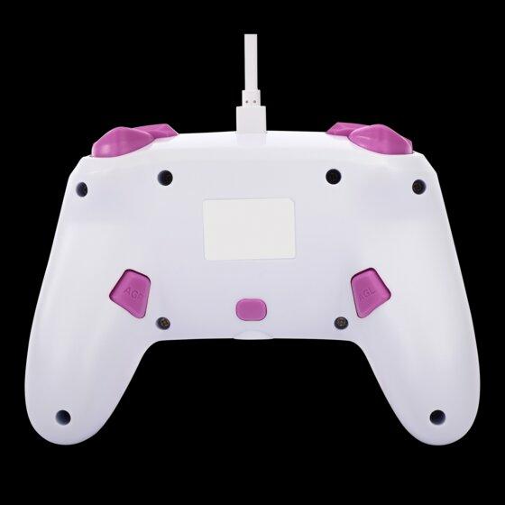 Produktbild PowerA Enhanced Wired Controller - Princess Peach Battle (Switch, Switch OLED)