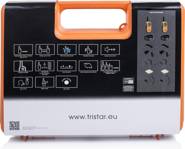 Actual product image Topcom Twintalker 9100 Long Range, Set of 2 (9 km)