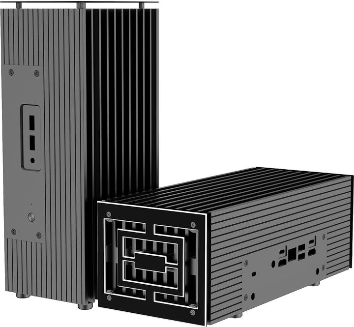 Produktbild Akasa Turing AC Pro UCFF-Gehäuse (Intel NUC), OEM - schwarz (UCFF)