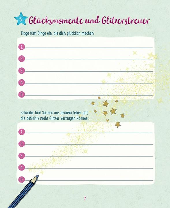 Image du produit Dein Mädchenbuch: Über 230 Ideen für mehr Glitzer im Leben (Allemand, Nikki Bush, 2018)