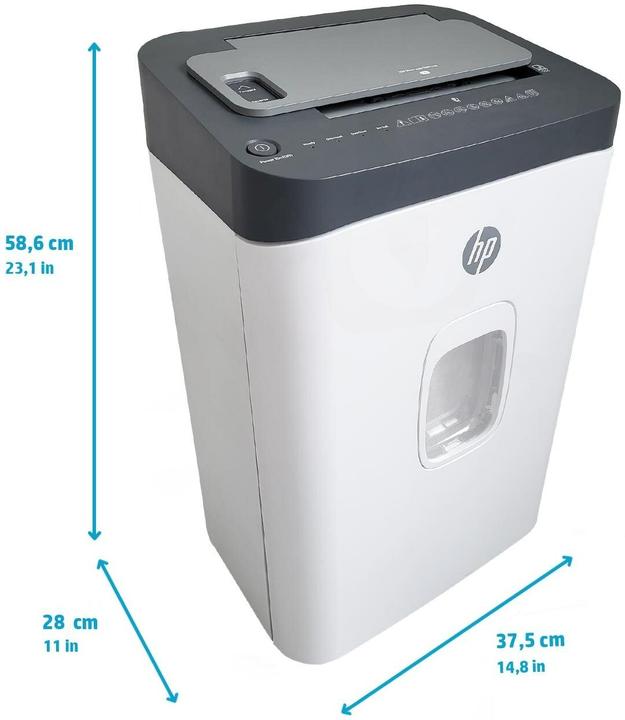 Immagine prodotto HP Pro Shredder Auto 200CC distruggidocumenti con taglio a particelle P-4, 4 x 20 mm, fino a 200 (Taglio delle particelle)