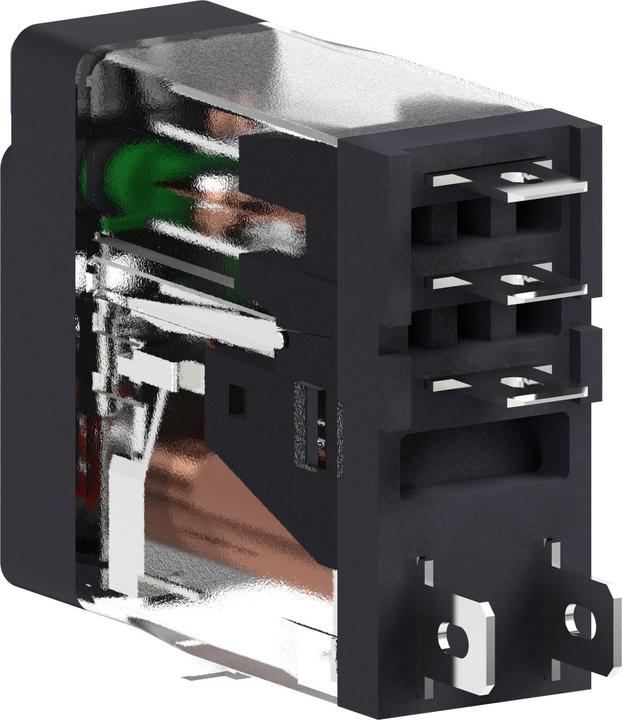 Actual product image Schneider Electric Relay 1CO 10A 24VAC w Test Button & LED