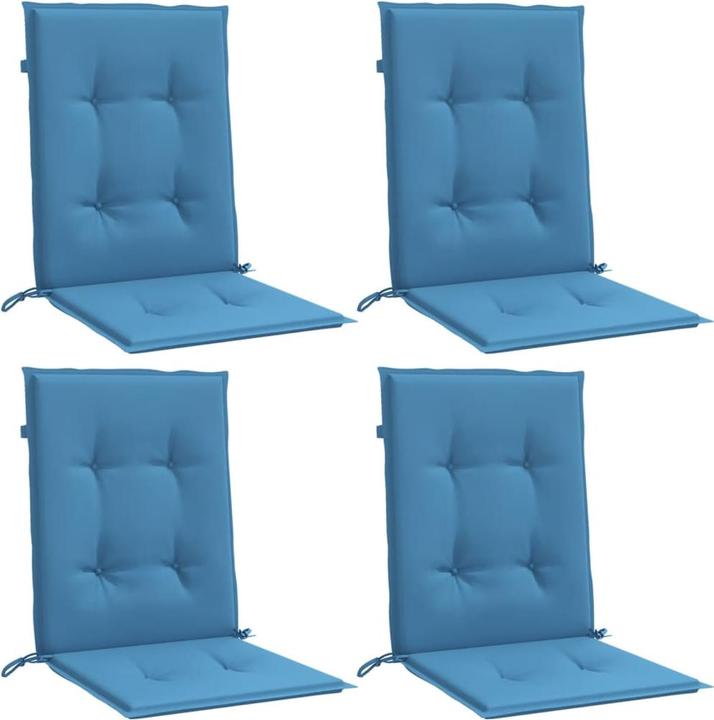 Produktbild VidaXL Niedriglehner-Auflagen 2 Stk. Stoff (100 x 50 x 4 cm)