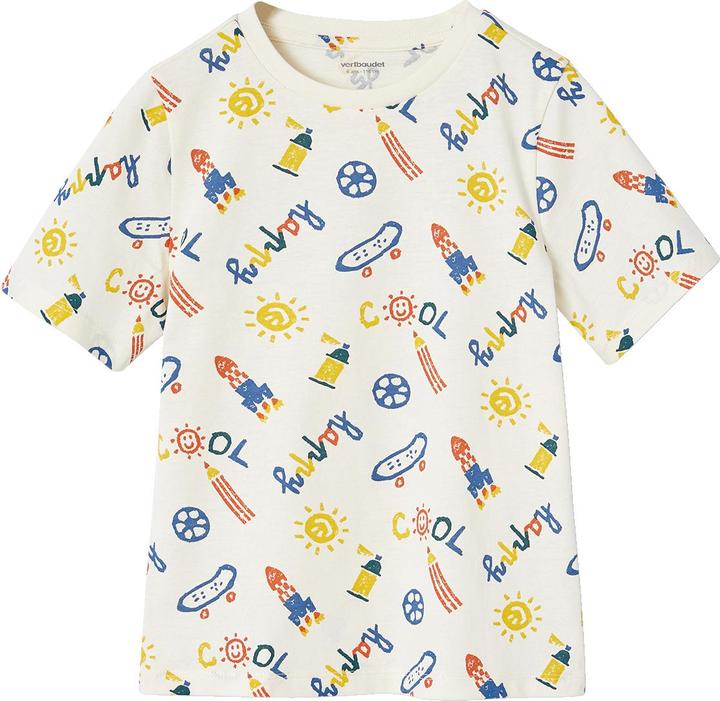 Image du produit Vertbaudet 2er-Pack Jungen Sommer-Schlafanzüge COOL mit Recycling-Baumwolle (140)