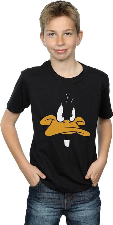 Actual product image Looney Tunes Boys Daffy Duck Big Face T-Shirt (152, 158)