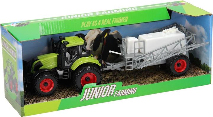 Actual product image Johntoy Tractor with trailer 4-f