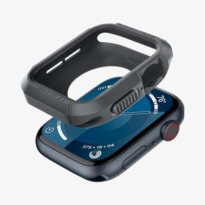 Produktbild Spigen Apple Watch 9/SE RugArm Drk Gr
