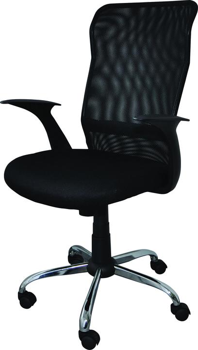 Image du produit Office Products Chaise pivotante Rhodos avec AL noir