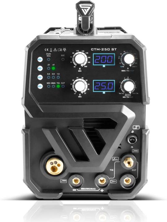Actual product image Stahlwerk 4 in 1 combination welding machine CTM-250 ST with 200 A and 50 A plasma function