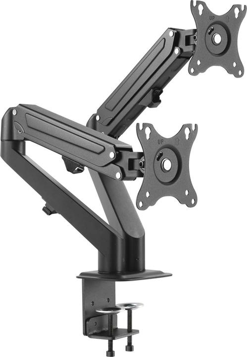 Produktbild Toboli Doppel Monitorhalterung Gasdruckfeder 17-27" VESA Bildschirmhalterung (27")