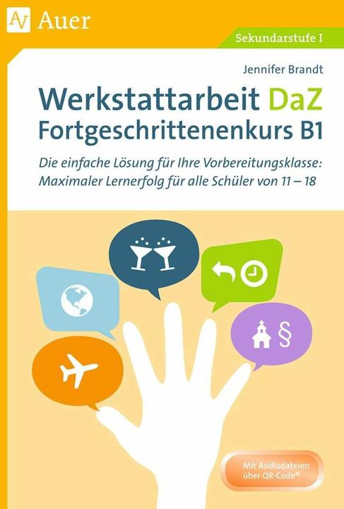 Image du produit Werkstattarbeit DaZ - Fortgeschrittenenkurs B1 (Allemand, Jennifer Brandt, 2023)