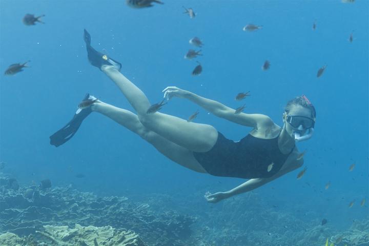 Actual product image Bestway Spark Wave Snorkel Set