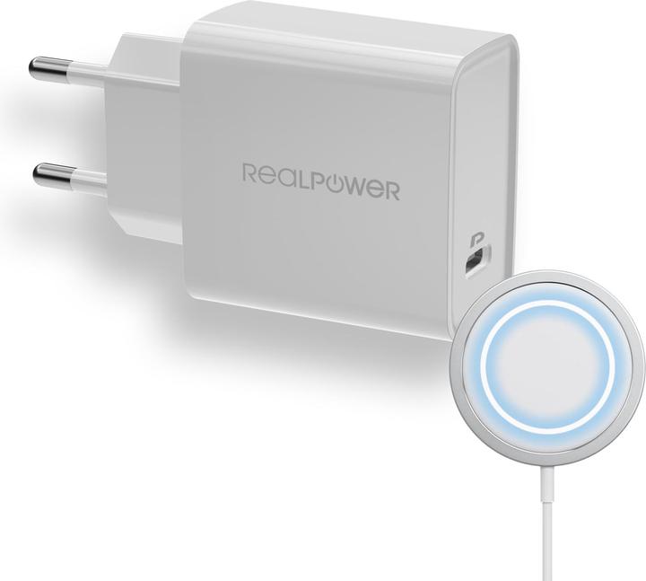 Image du produit RealPower Chargeur PC-MagSet et chargeur MagSafe SET (20 W)