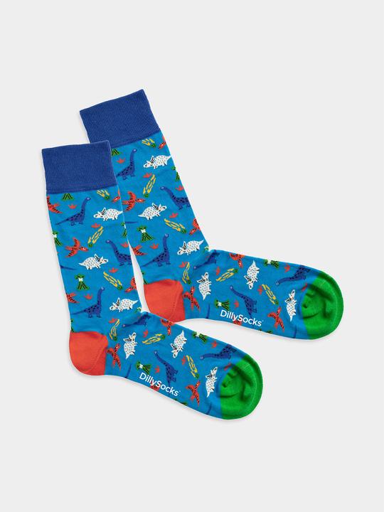 Image du produit DillySocks Dinosaures Superstars (Une unité par pack, 36 - 40)