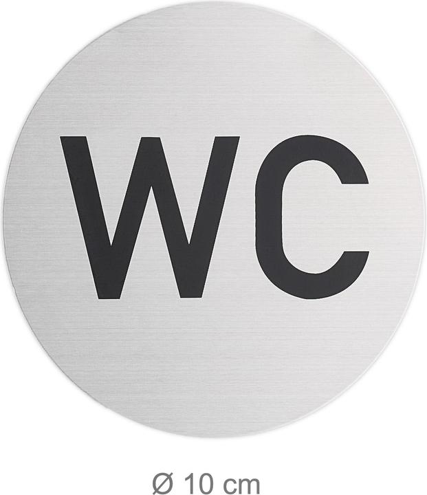 Produktbild Relaxdays 4x WC Schild