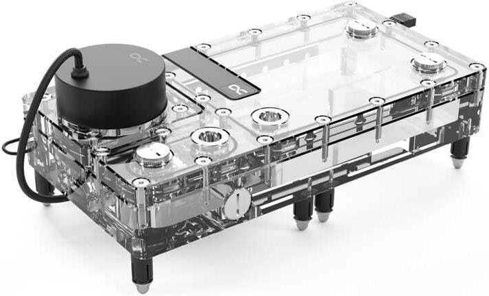 Alphacool PUM Core Flat Rate Reservoir 240 Right with VPP Apex Pump