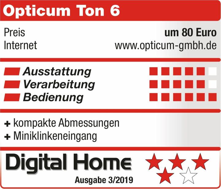 Produktbild Opticum Ton 6 (FM)