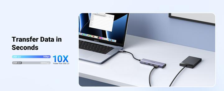 Produktbild Ugreen CM511 (USB-C, 6 Ports)