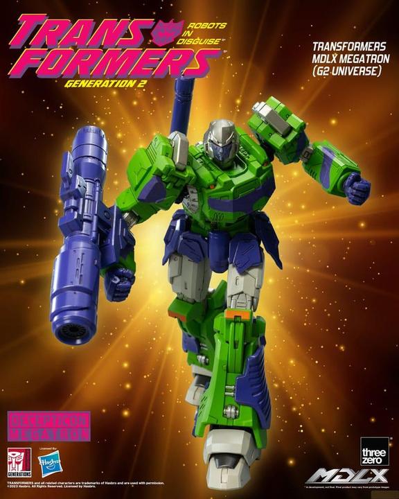 Produktbild ThreeZero Transformers MDLX Actionfigur Megatron (G2 Universe) 18 cm