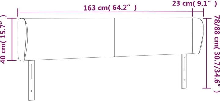 Immagine prodotto VidaXL Chandler (163 x 23 x 88 cm)