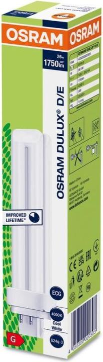 Actual product image Osram Dulux (G24q-3, 26 W, 1800 lm, 1 x, G)
