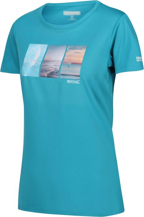 Actual product image Regatta Womens/Ladies Fingal VIII Ocean T-Shirt (46 D)
