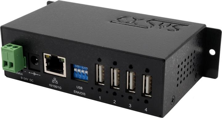 Produktbild Exsys EX-6003 4-Port Gigabit Netzwerk USB Hub