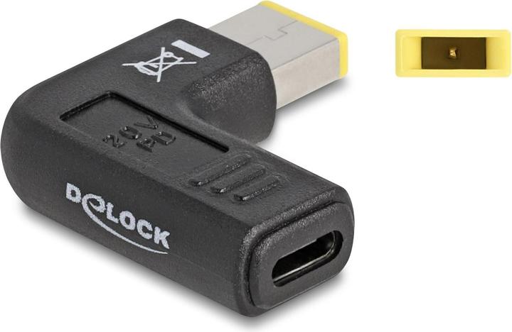 Actual product image Delock Adapter USB-C to Lenovo 11.0 x 4.5 mm 90° angled (USB-C, 3.71 cm)