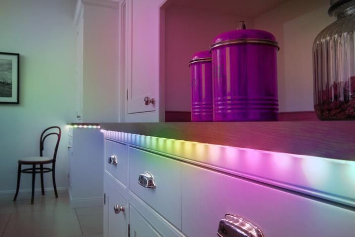 Actual product image Ledvance Smart LED light strip WiFi "MAGIC FLEX", 3m + remote control, RGB (Multicoloured, 300 cm, Indoor)
