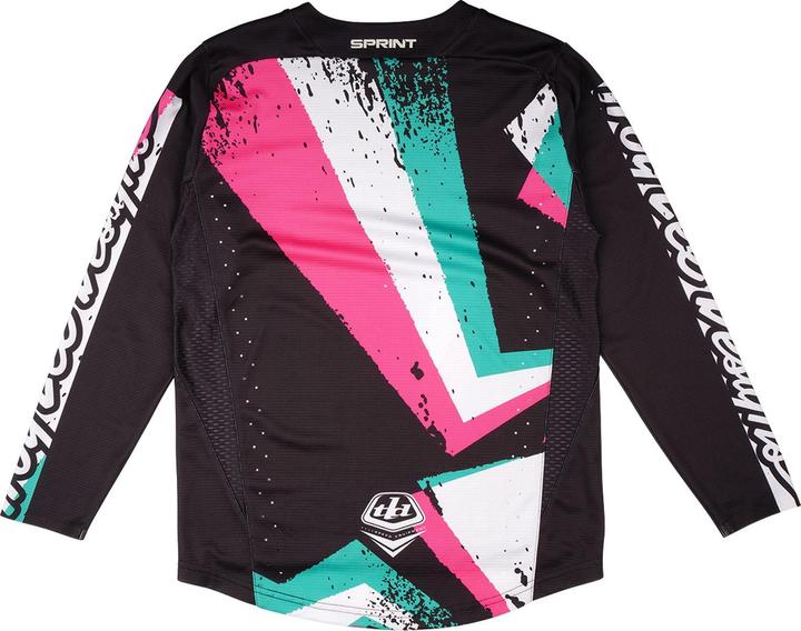 Immagine prodotto Troy Lee Designs Sprint Jersey, Full Pull, black, youth L (L)