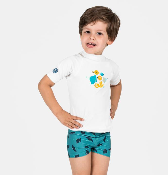 Produktbild Nabaiji Badehose Boxer Baby/Kleinkind - Titou Manta blau (5, 6)