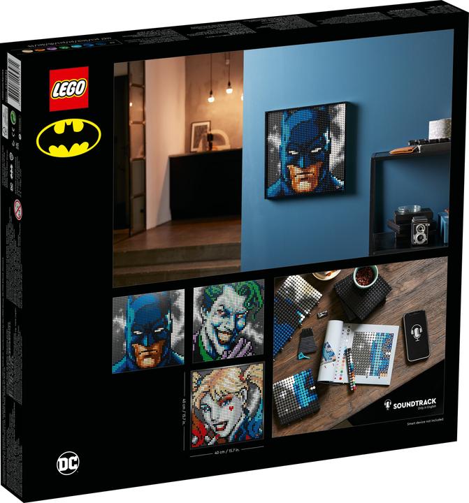 Actual product image LEGO Jim Lee Batman Collection (31205, LEGO Art)