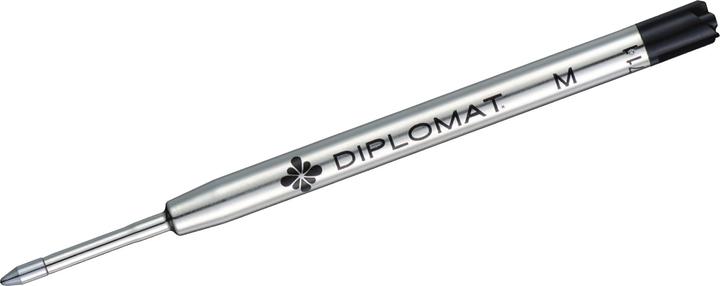 Actual product image Diplomat Biros refill G2 format M black (Refill unit, Black)