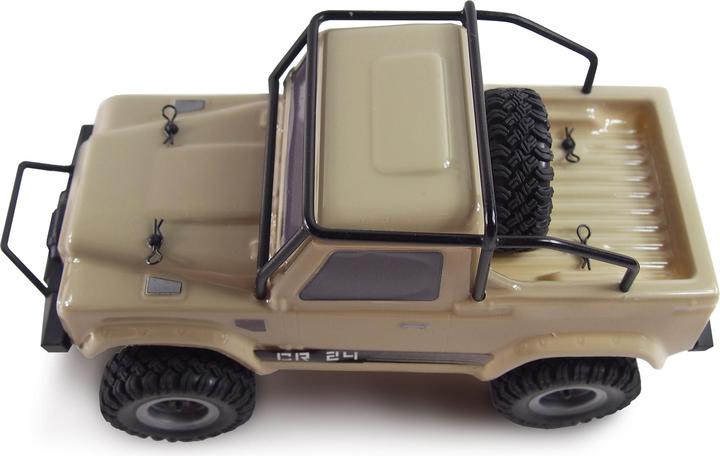 Actual product image Amewi AMX Rock Crawler AM24 4WD 1:24 RTR mustard color (RTR Ready-to-Run)