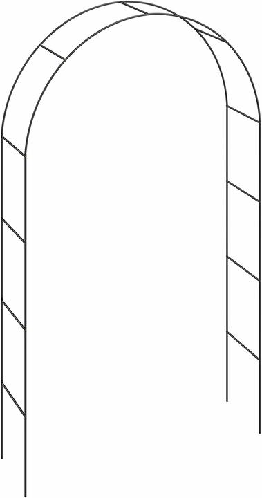 Deuba Rosenbogen (240 cm, 140 cm)