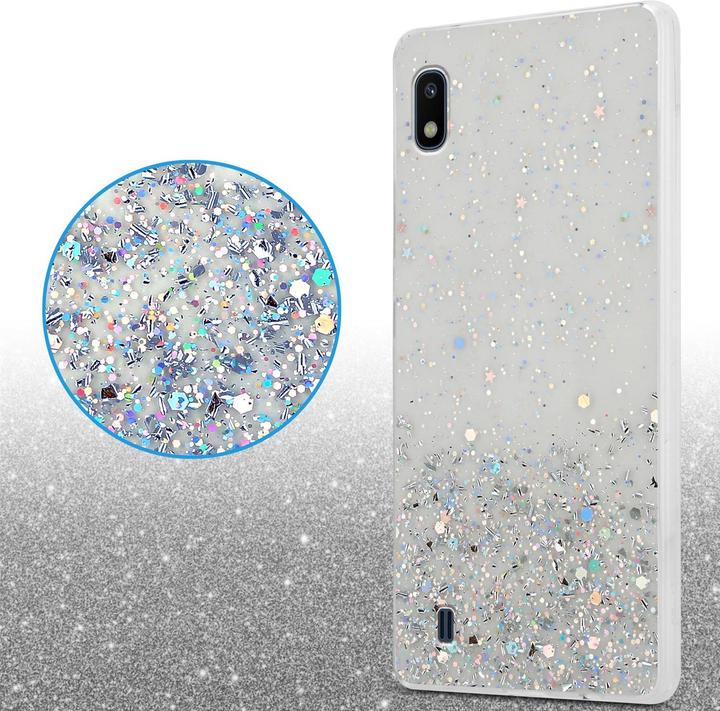 Immagine prodotto Cadorabo Copertura in TPU scintillante (HTC One M10, Samsung Galaxy A10)