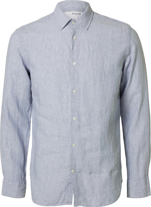 Selected Homme Slhregkylian-Linen Shirt Ls Classic Noos
