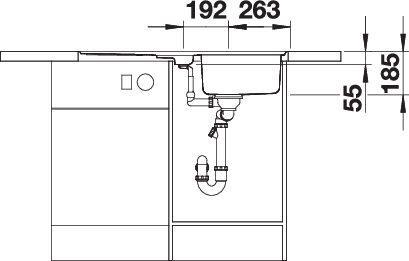 Produktbild Blanco Classic Pro 5 S-IF (Einbauspüle, 51 cm, 91.50 cm)