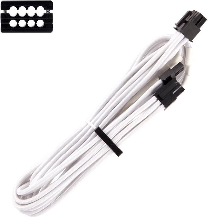 Actual product image Corsair Premium Sleeved PCIe single cable, double pack (Gen 4)