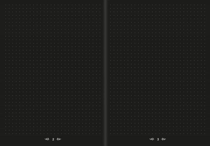 Actual product image Quo Vadis Notebook Life Journal 21 Black (150 x 210 mm, Hardcover, German)