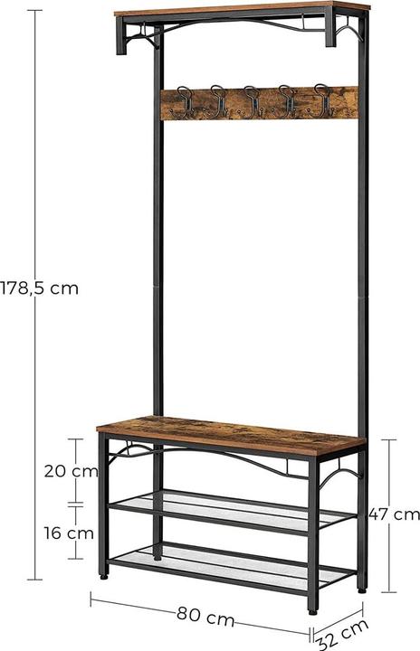 Actual product image Jamb Garderobenständer