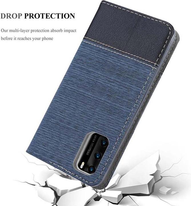 Actual product image Cadorabo Book Jeans Optics Cover (Huawei P40)