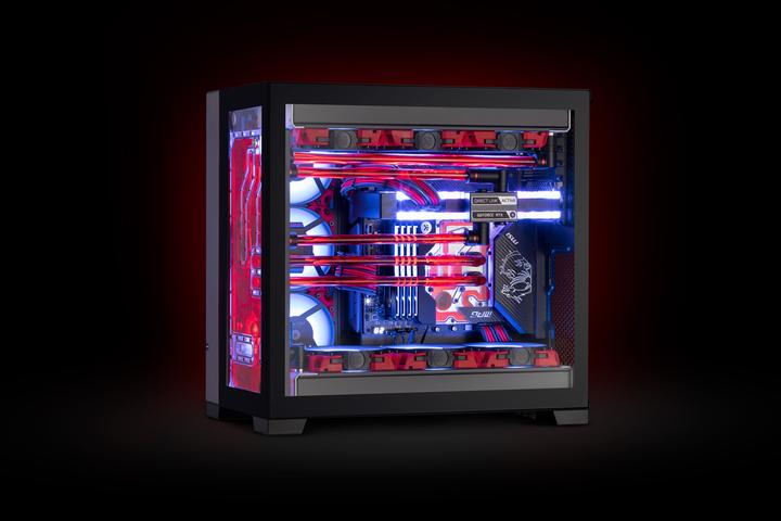 Actual product image EKWB EK-Quantum Reflection² PC-O11D EVO D5 PWM D-RGB - acrylic