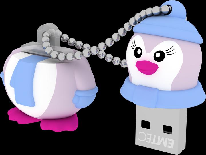 Actual product image Emtec M336 Lady Penguin (16 GB, USB-A, USB 2.0)